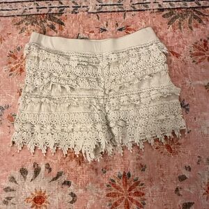 White Express Shorts